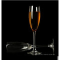 Haonai crystal champagne flute glass machine made crystal glass for champagne,dishwasher safe